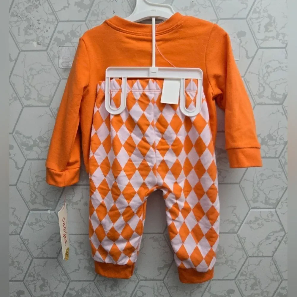 Cat & Jack Thanksgiving Halloween Baby Unisex Boy Girl Top and Pants Set, NWT